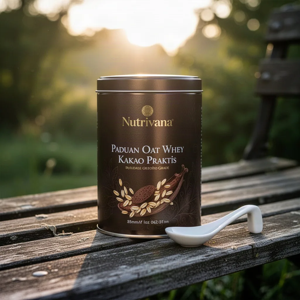 Paduan Oat Whey Kakao Praktis
